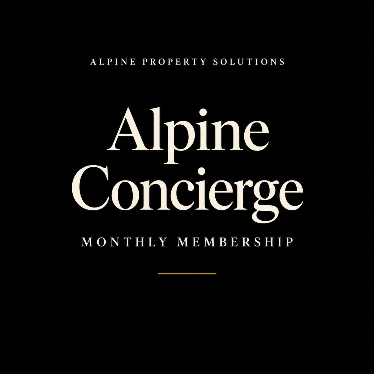 Alpine Concierge Growth