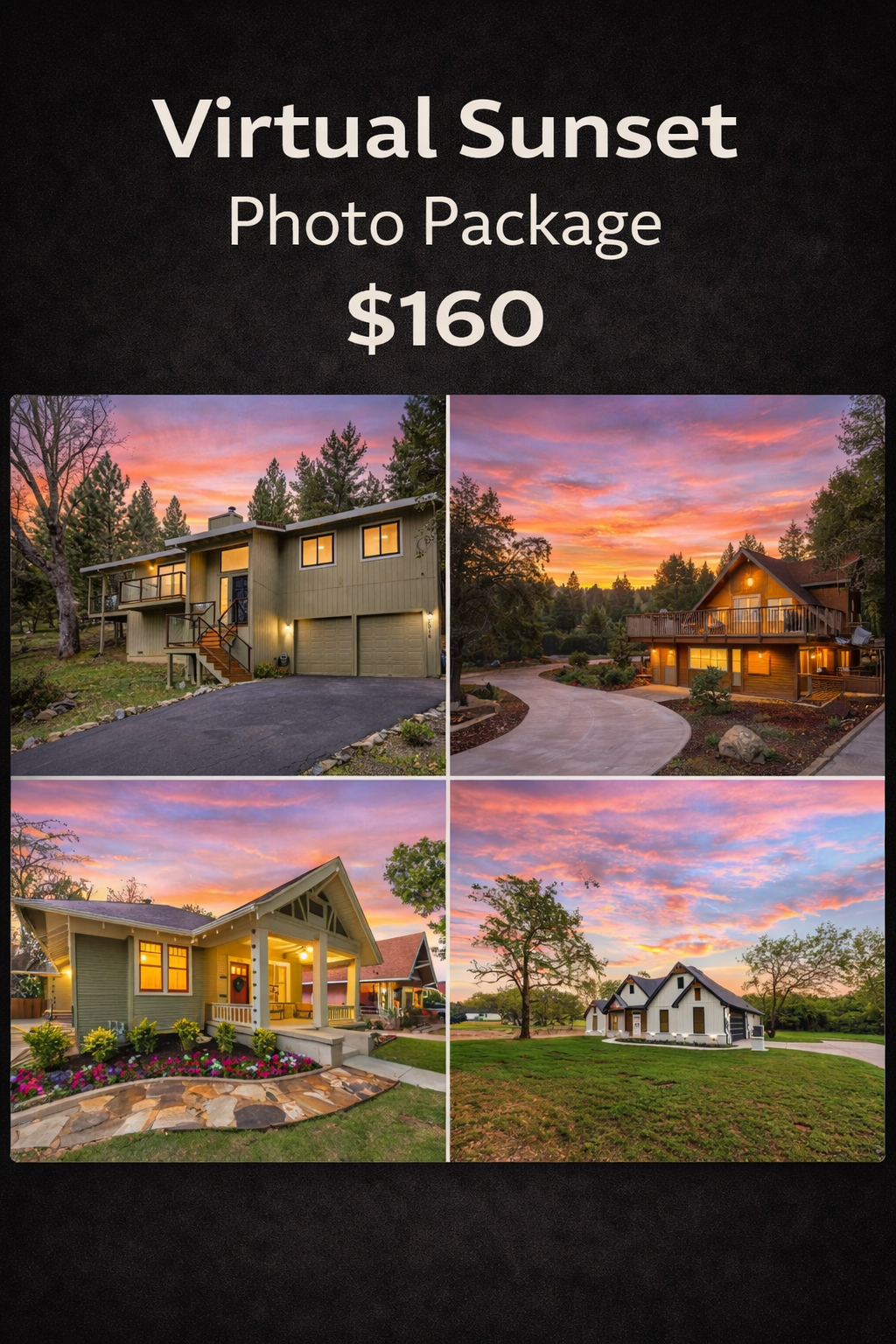 Virtual Sunset Package (4 images)